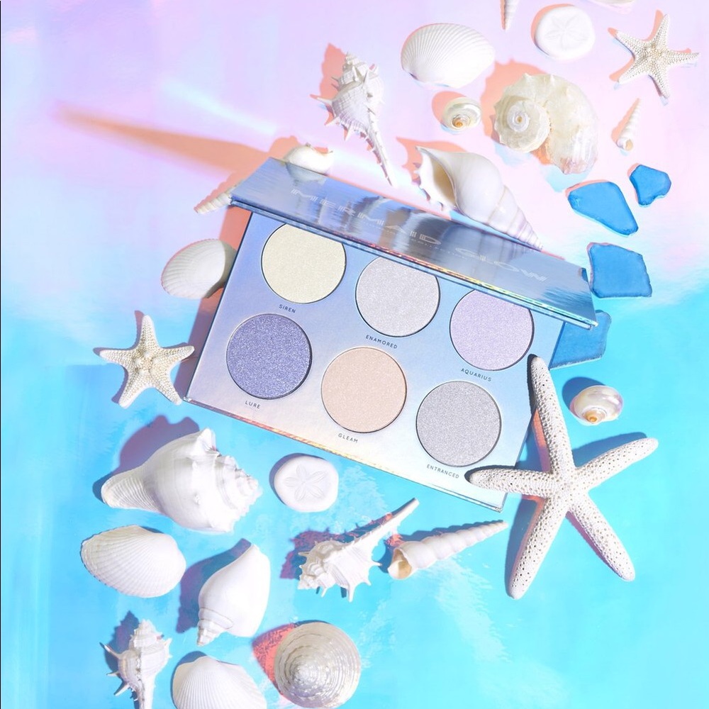Mermaid Glow highlight palette